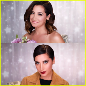 Patrick Starrr Recreates Ashley Tisdale's Wedding Look From Two Years Ago & It's Gorgeous!