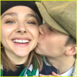Chloe Moretz Reunites with Boyfriend Brooklyn Beckham in Ireland