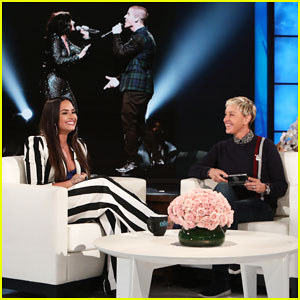 Ellen Asks Demi Lovato if 'Ruin The Friendship' is About Nick Jonas!