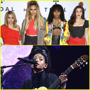 Willow Smith & Fifth Harmony Hit the Stage at the Tidal X Brooklyn Concert!