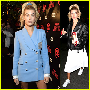 Hailey Baldwin Stays Stylish at 'Drop the Mic' Premiere Party!