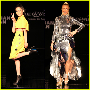 Jenna Ortega & Lele Pons Model Glam Looks for Paper Mag's Make A Wish Benefit