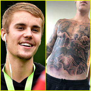 Justin Bieber Just Added a Lot of Tattoos to His Body