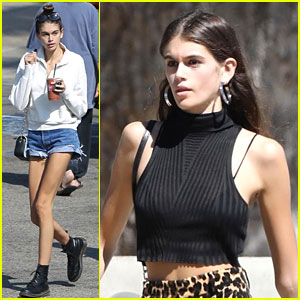 Kaia Gerber Has a Need For Speed