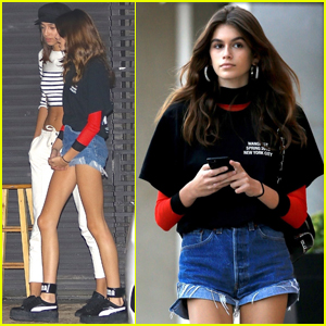 Kaia Gerber Has a Girls Day Out With Friends!