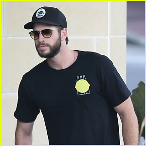 Liam Hemsworth Takes a Break From Filming New Movie 'Killerman'