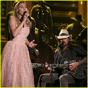 Miley Cyrus & Her Dad Billy Ray Cyrus Honor Tom Petty on 'Tonight Show' - Watch!