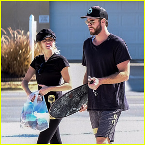 Miley Cyrus & Liam Hemsworth Are Hanging Out at the Same Spot They First Met!