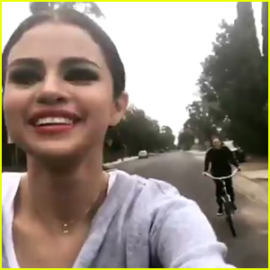 Selena Gomez Surprises Fans After School - Watch Now!