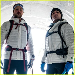 Zac Efron Climbs a Glacier with Brother Dylan! (Video)