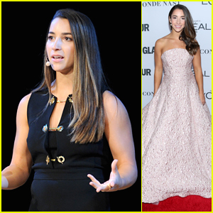 Aly Raisman Delivers Inspiring Speech about Sexual Assault at Glamour's Women of the Year Summit 2017