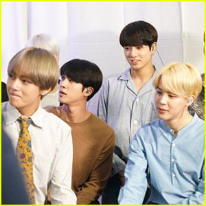 BTS Stops By Radio Row Ahead of American Music Awards Performance