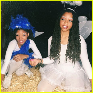 Chloe x Halle Recreated Their Childhood Costumes For Halloween