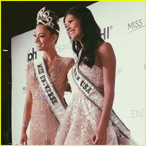Miss Universe Demi-Leigh Nel-Peters & Miss Teen USA Sophia Dominguez-Heithoff Share Same Ideals About Pageants