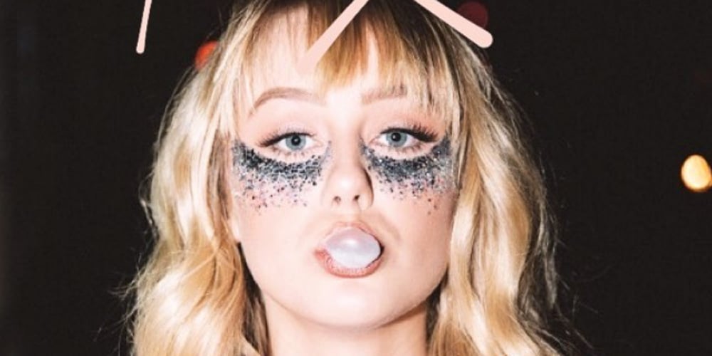 DeVore Ledridge Wears Glitter Under Her Eyes at Boohoo’s LA Popup