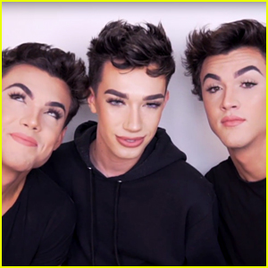 James Charles Gives the Dolan Twins Glam Makeovers (Video)
