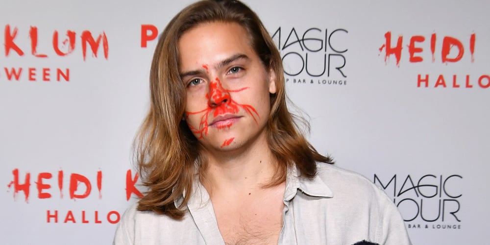 Dylan Sprouse Channels Fabio For His Second Halloween Costume Dylan