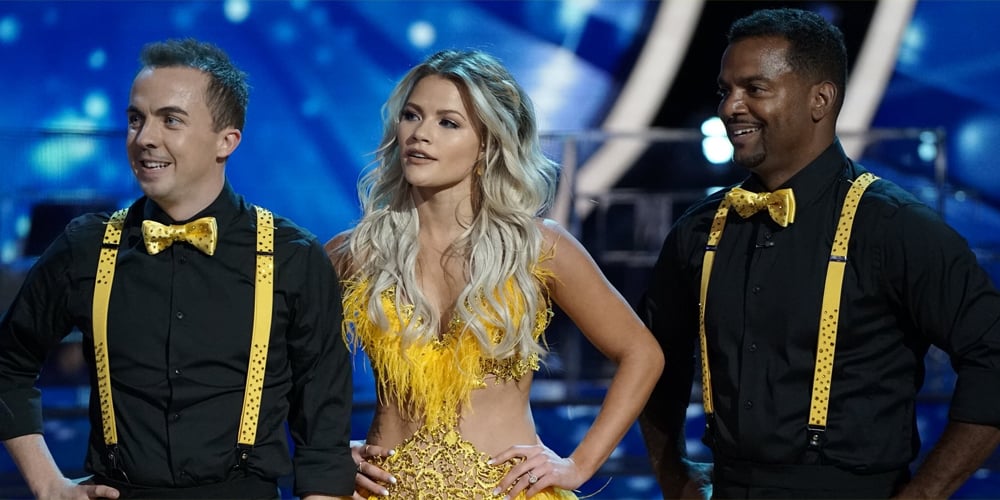Frankie Muniz & Witney Carson Reunite with Alfonso Ribeiro For Jive on DWTS Season 25 Week #8 (Video)