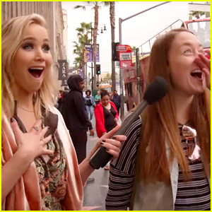 Jennifer Lawrence Surprises Fans on Hollywood Blvd. While Hosting 'Kimmel'