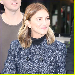 Julia Michaels is All Smiles While Out in London!
