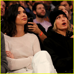 Kendall Jenner & Hailey Baldwin Sit Courtside to Watch Blake Griffin!