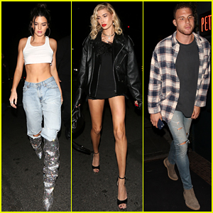 Kendall Jenner Rocks Sparkly Silver Boots at 22nd Birthday Dinner With Famous Friends