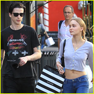 Lily-Rose Depp Picks Up New Makeup With Ash Stymest