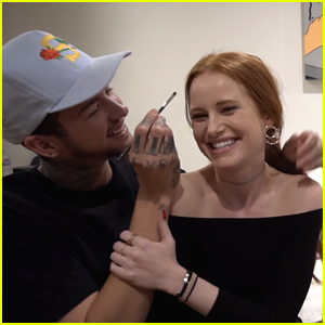 Madelaine Petsch Lets Boyfriend Travis Mills Do Her Makeup in a New Video - Watch!