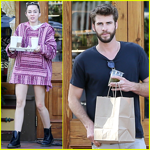 Miley Cyrus Joins Liam Hemsworth During Break From 'Killerman' Filming