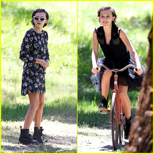 Millie Bobby Brown Looks Stylish While Posing for a High Fashion Shoot in Australia!