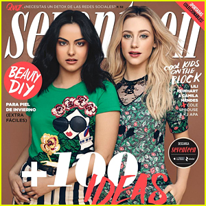 Camila Mendes Says Her & Lili Reinhart's 'Seventeen Mexico' Cover is Way Better Than KJ Apa & Cole Sprouse's Covers