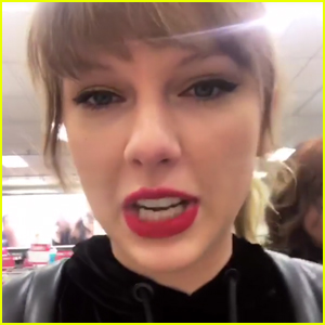 Taylor Swift Heads to Target to Buy 'Reputation' - Watch Now!