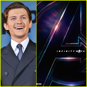 Tom Holland Accidentally Shares Confidential 'Infinity War' Poster on Instagram Live