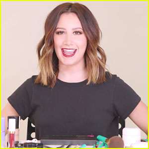 Ashley Tisdale Shares Holiday Makeup Tutorial