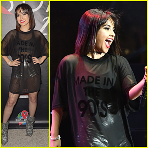 Becky G Shows Off Sass on Stage During AHF World AIDS Day Concert