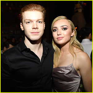 Cameron Monaghan & Peyton List Couple Up In Cute Photo Booth Pics