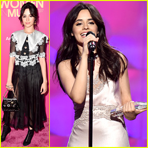 Camila Cabello Teases Debut Album, Gives Emotional Acceptance Speech at Billboard Event