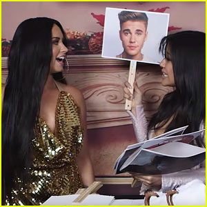 Demi Lovato Reveals Which Celebs She Would Kiss Under the Mistletoe (Video)