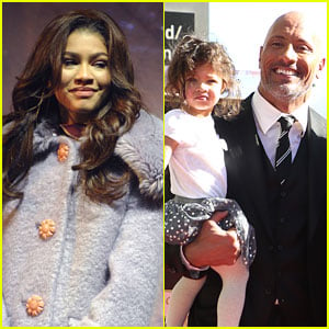 Zendaya Has A Celebrity Baby Lookalike - Dwayne Johnson's Daughter Jasmine