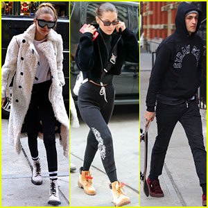 Hadid Siblings Get in Some Family Bonding Time in NYC