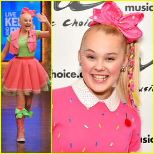 JoJo Siwa Wears Bright Pink To Two Appearances in NYC