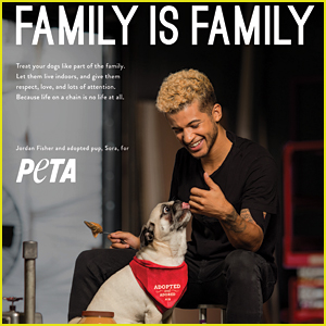 DWTS' Jordan Fisher & Pup Sora's New 'peta2' Ad Will Be The Best Thing You See Today