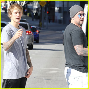 Justin Bieber Gets In Quality Father/Son Time With Dad Jeremy