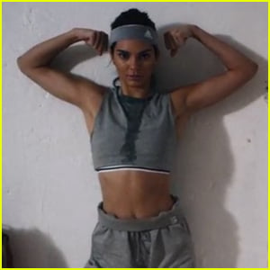 Kendall Jenner Flexes Her Muscles for 'Love' Advent Video