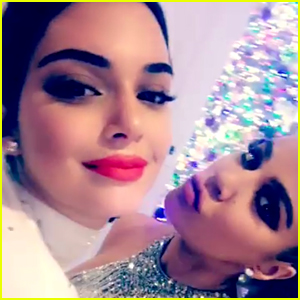 Kendall Jenner Celebrates Christmas Eve with Pregnant Sister Khloe Kardashian!