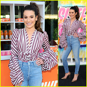 Lea Michele Discusses the Benefits of Staying in Sports at 'Versus' Premiere Event!