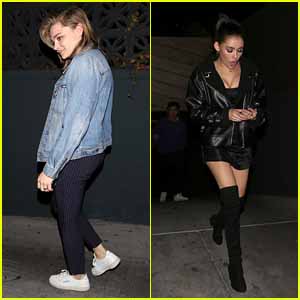 Chloe Moretz & Madison Beer Spotted at the Same Club in West Hollywood!