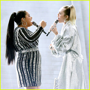 Miley Cyrus Performs 'Wrecking Ball' with Her 'The Voice' Contestant! (Video)