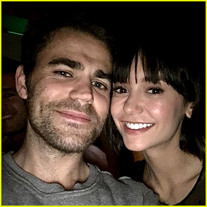 Nina Dobrev & Paul Wesley Have a 'Vampire Diaries' Reunion in NYC