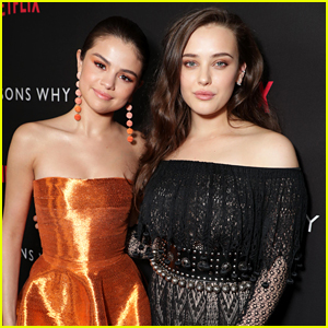 Selena Gomez Sends Congrats to Katherine Langford on Her Golden Globe Nomination for '13 Reasons Why'